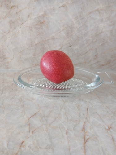 Apfelreibe glas vintage cm - 19,