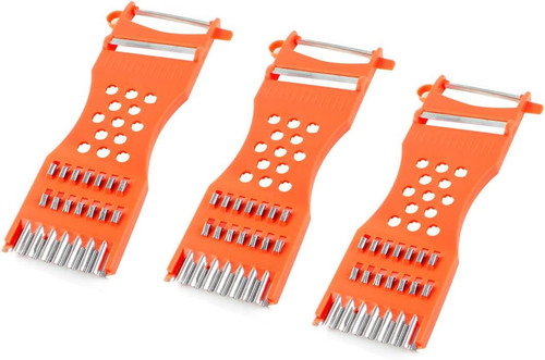 Stück orange rot metall - stück,